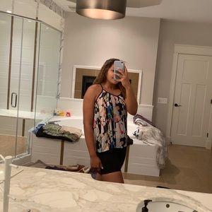 Philosophy multi color tank top